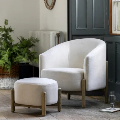 Dunelm Return - Belmont Fabric Tub Chair