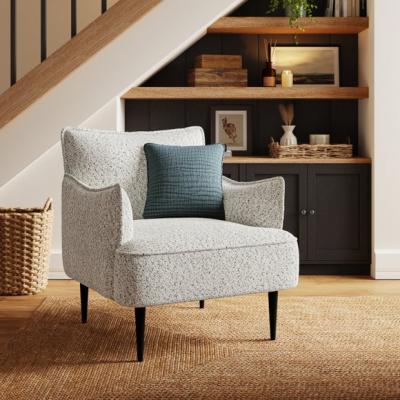 Dunelm Rylee Fleck Boucle Occasional Armchair