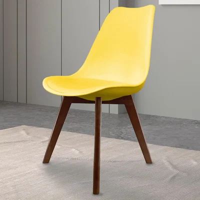 Dunelm Fusion Living Soho Plastic Dining Chair with Squared Legs