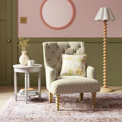 Dunelm Arianna Linford Stripe Armchair