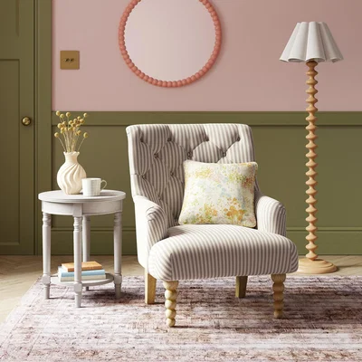 Dunelm Arianna Linford Stripe Armchair