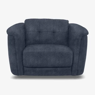 Furniture Village Monarch Fabric Cuddler Chair - Hudson Ocean
