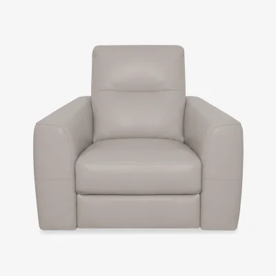 Furniture Village World of Leather - Nest NC Leather Chair - Feather