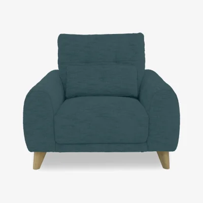 Furniture Village Malmo Fabric Chair - Peacock