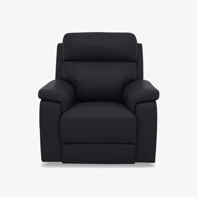 Furniture Village Raven Leather Chair - Lavender