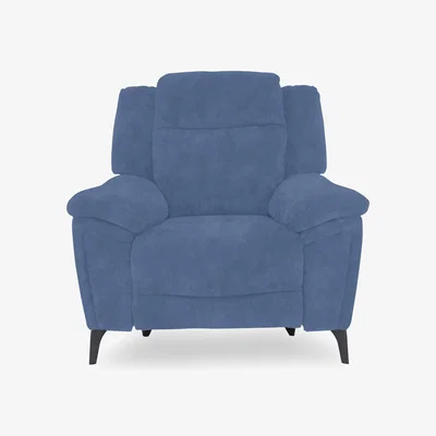 Furniture Village Panache Fabric Power Recliner Chair with Power Headrest