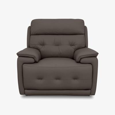 Furniture Village Brescia Leather Chair - Cacao