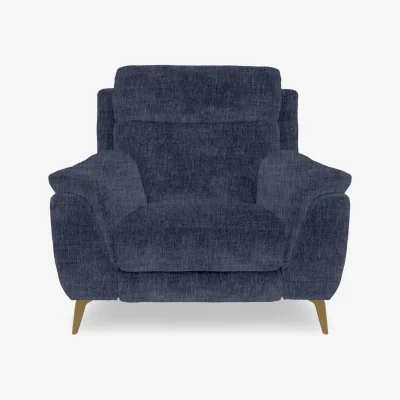 Furniture Village Eclipse Fabric Chair - Dark Denim