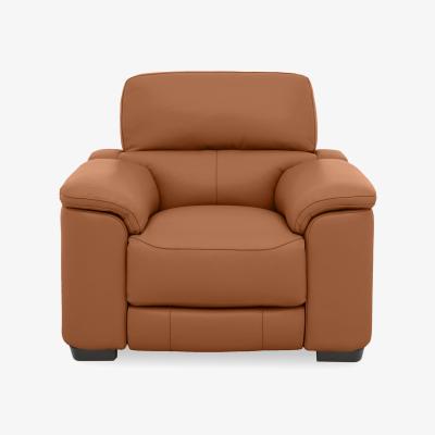 Furniture Village World of Leather - Nova HW Leather Chair - Pecan Brown