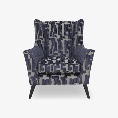 Furniture Village Boutique Allure Patterned Wing Chair