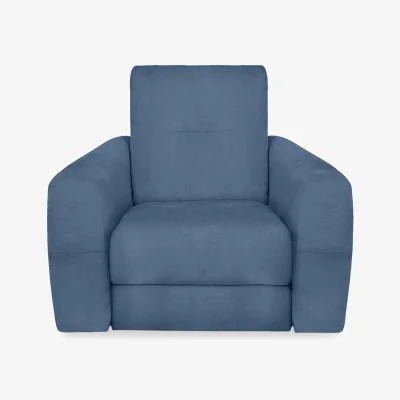 Furniture Village Nest Fabric Chair - Silverish Blue