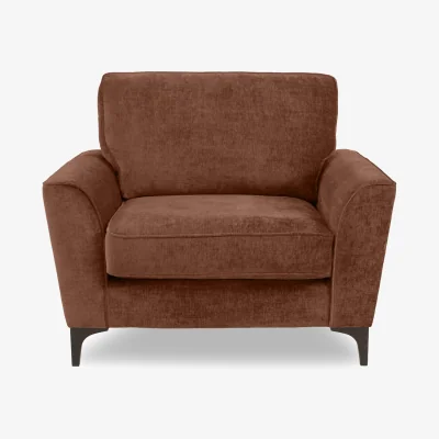 Furniture Village Primrose Snuggler Chair - Brandy