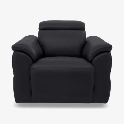 Furniture Village Dolomite Leather Chair - Lavender