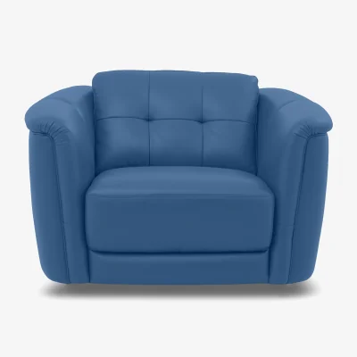 Furniture Village Monarch Leather Cuddler Chair