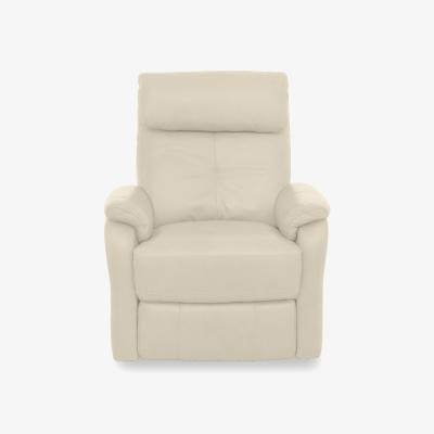 Furniture Village World of Leather - Compact Collection Titch NC Leather Chair - NC Bisque