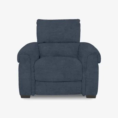 Furniture Village Nixon Fabric Chair - Silverish Blue