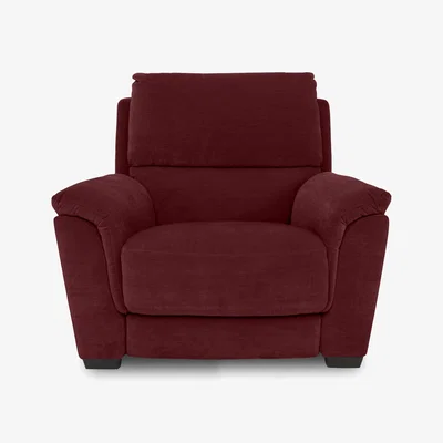 Furniture Village Medio Fabric Chair - Burgundy