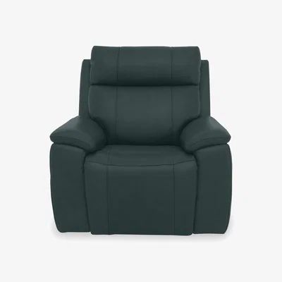 Furniture Village Aero Leather Power Recliner Chair with Power Headrest