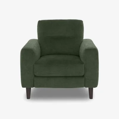 Furniture Village Jules Fabric Chair - Olive Green