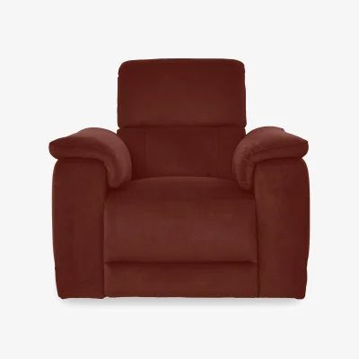 Furniture Village Genius Fabric Power Recliner Chair with Power Headrest