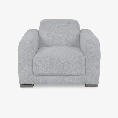 Furniture Village Edison Fabric Chair - Dove Grey