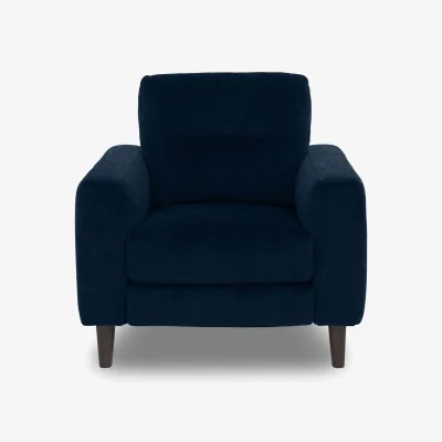 Furniture Village Jules Fabric Chair - R304 Navy Blue