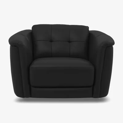 Furniture Village Monarch Leather Cuddler Chair