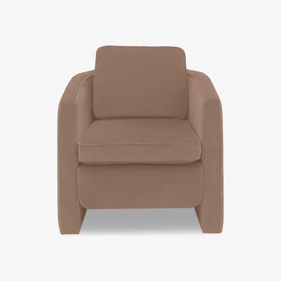 Furniture Village Designed by You Boxy Arm Accent Chair - Rose