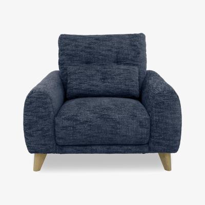 Furniture Village Malmo Fabric Chair - Dark Denim