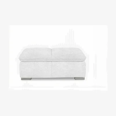 Furniture Village Edison Fabric Storage Chair Stool