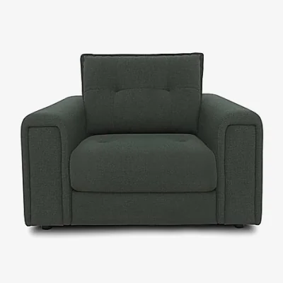 Furniture Village Goliath Fabric Chair - Moss Green