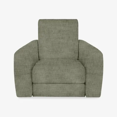 Furniture Village Nest Fabric Chair - Olive Green