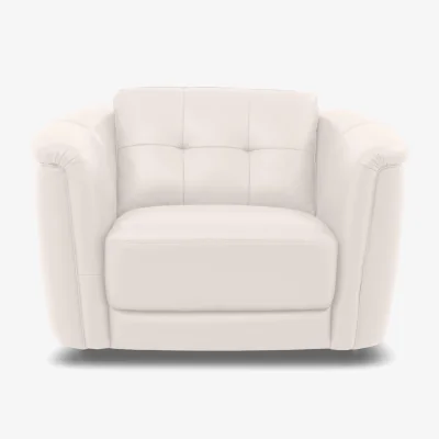 Furniture Village Monarch Leather Cuddler Chair