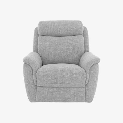 Furniture Village Orlando Fabric Chair - Anivia Light Grey