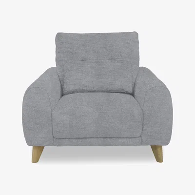 Furniture Village Malmo Fabric Chair - Bluish Grey