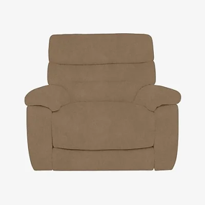 Furniture Village Comfort Story - Nimbus Fabric Power Recliner Chair - Desert