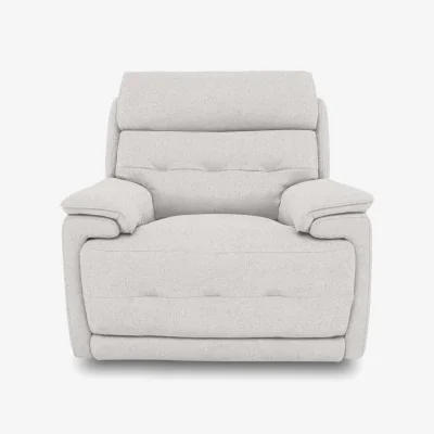 Furniture Village Brescia Fabric Chair with Power Recliner - R110 Sand