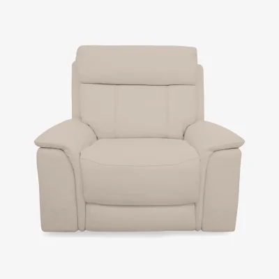 Furniture Village Comfort Story - Chill BV Leather Chair - Dapple Grey
