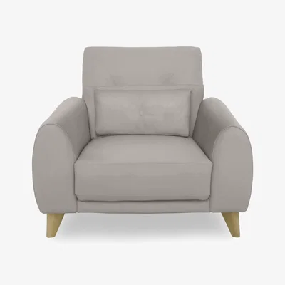 Furniture Village Malmo NC Leather Chair - Feather