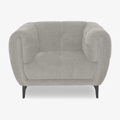 Furniture Village Sienna Fabric Chair - Lead Grey