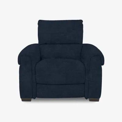 Furniture Village Nixon Fabric Chair - R304 Navy Blue