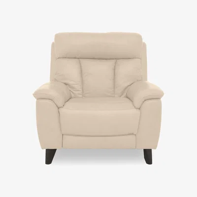 Furniture Village World of Leather - Dreamer NC Leather Power Recliner Chair - NC Bisque