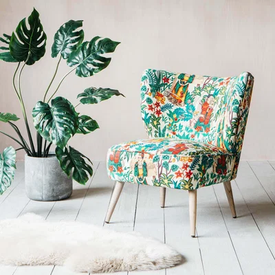 Graham & Green Alpana Mexicana Print Chair