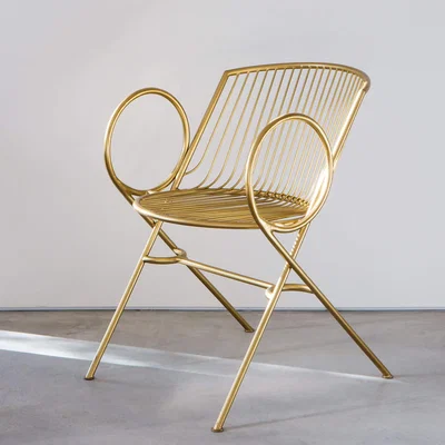 Graham & Green Khanna Gold Chair