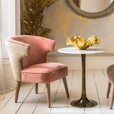Graham & Green Audrey Rose Velvet Chair