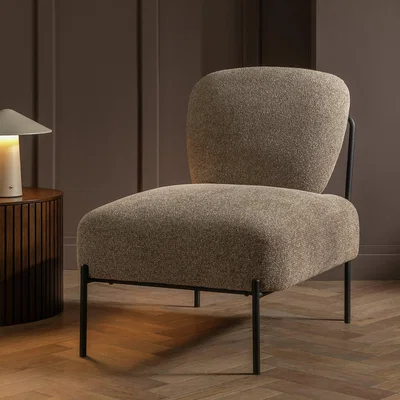 Habitat Habitat Lark Fabric Accent Chair - Natural