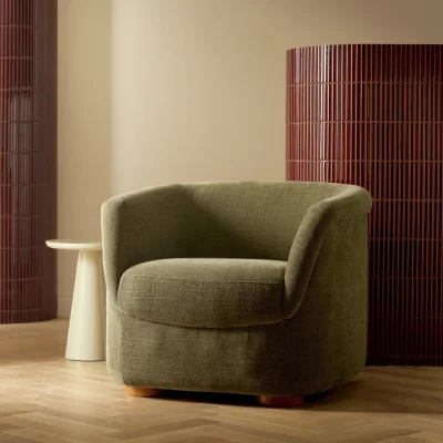 Habitat Habitat Nora Fabric Chair - Green