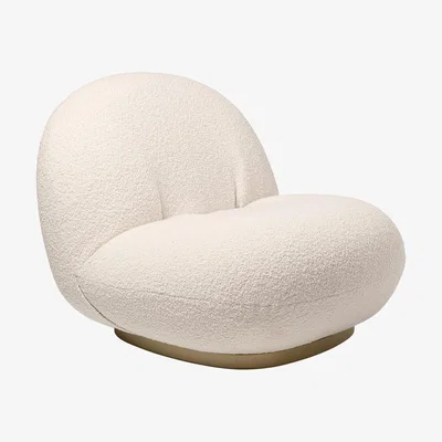 Heal's Gubi Pacha Lounge Chair with Pearl Gold Base