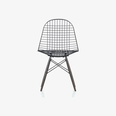 Heal's Vitra DKW Wire Chair Black Maple New Height - Heal's UK Furniture