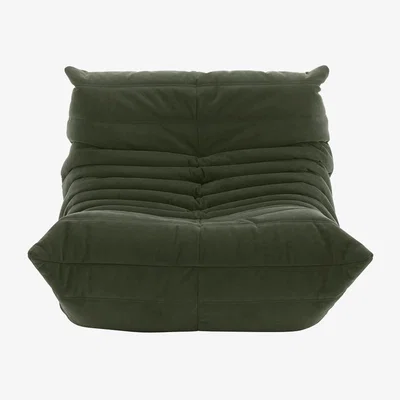 Heal's Ligne Roset Togo Fireside Chair Alcantara Kiwi